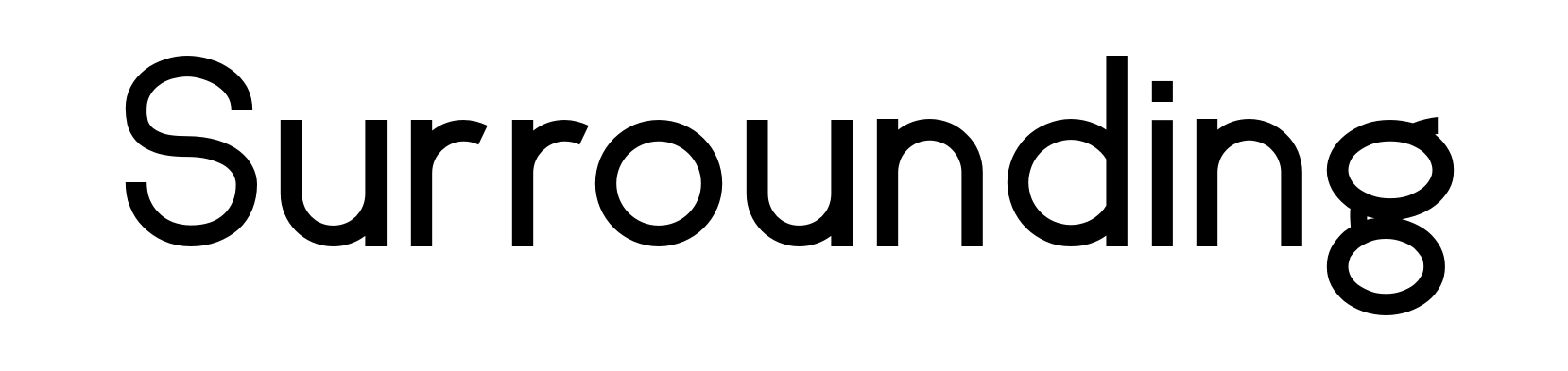 Surrounding